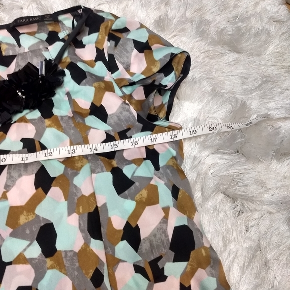 Zara basic colorful pattern dress - Picture 2 of 6